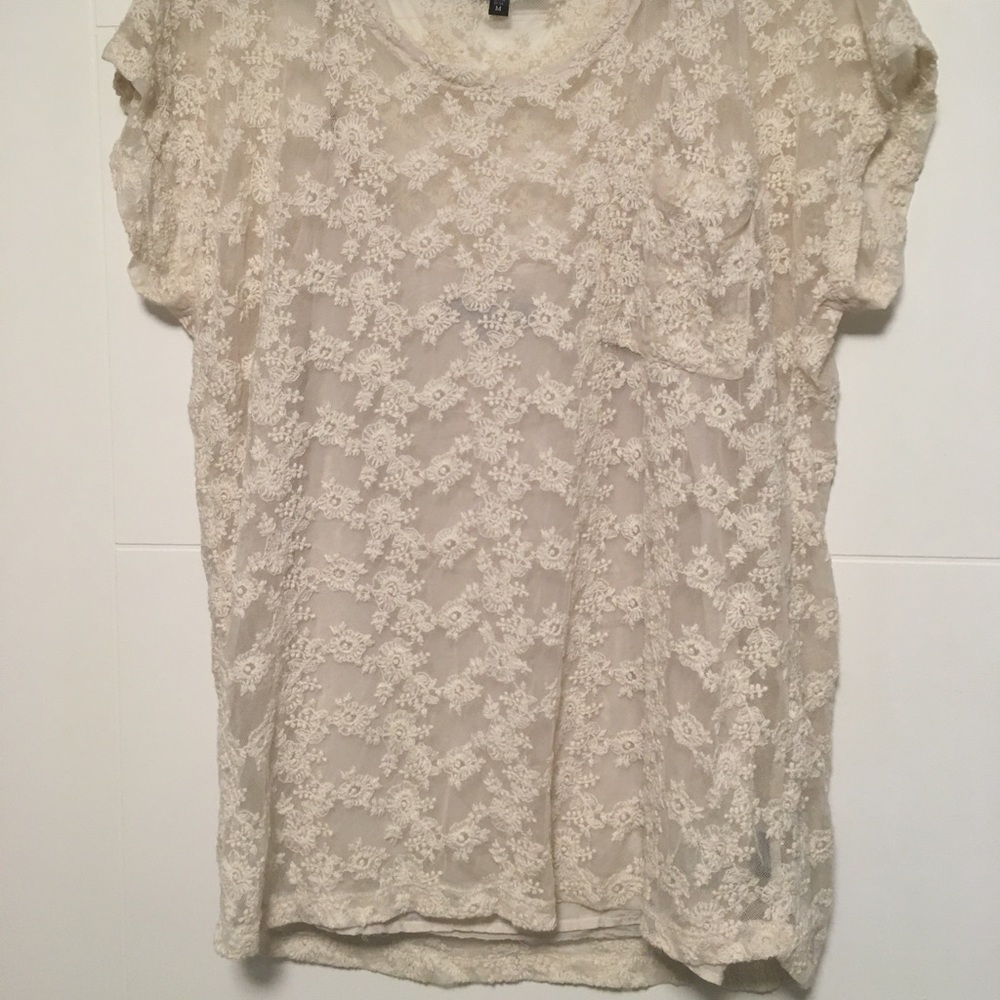 Sanctuary lace top